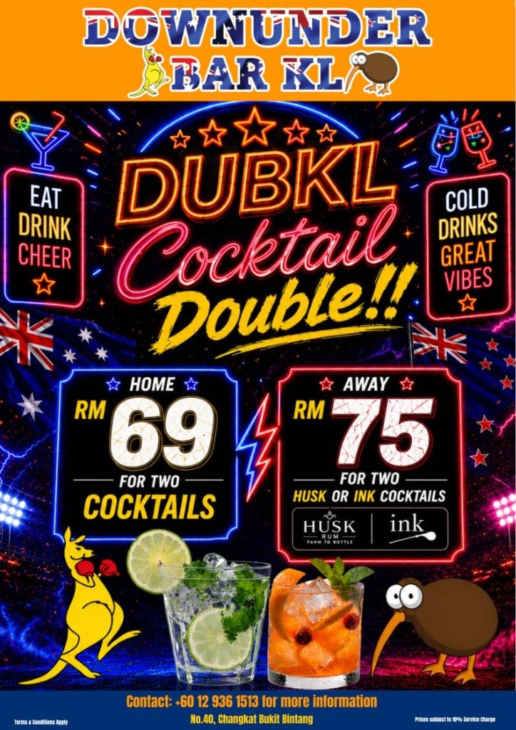DUBKL Cocktail Double Promo